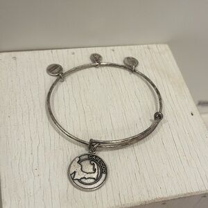 Cape Cod Alex & Ani Bangle Bracelet SIlver